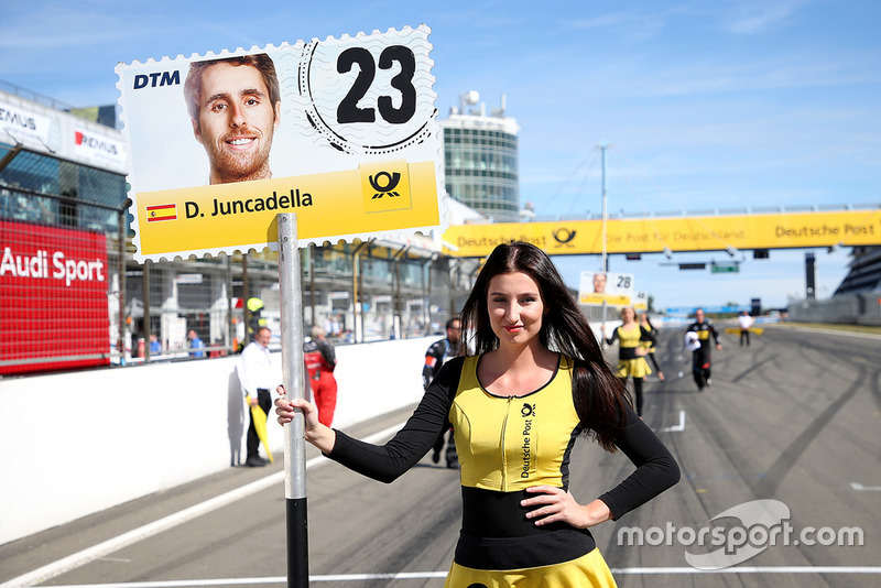 Grid girl of Daniel Juncadella, Mercedes-AMG Team HWA