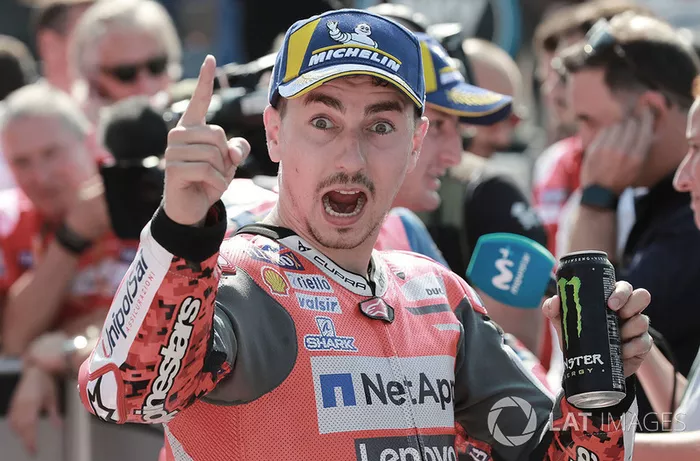 Poleman Jorge Lorenzo, Ducati Team