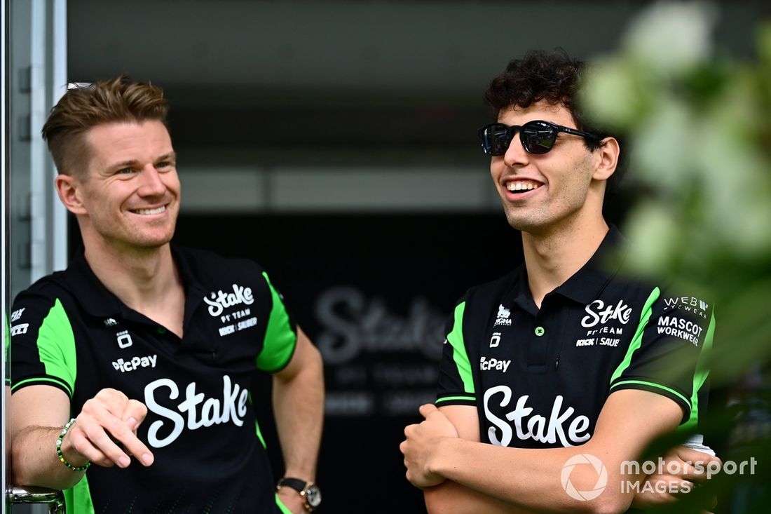 Nico Hulkenberg, Sauber, Gabriel Bortoleto, Sauber