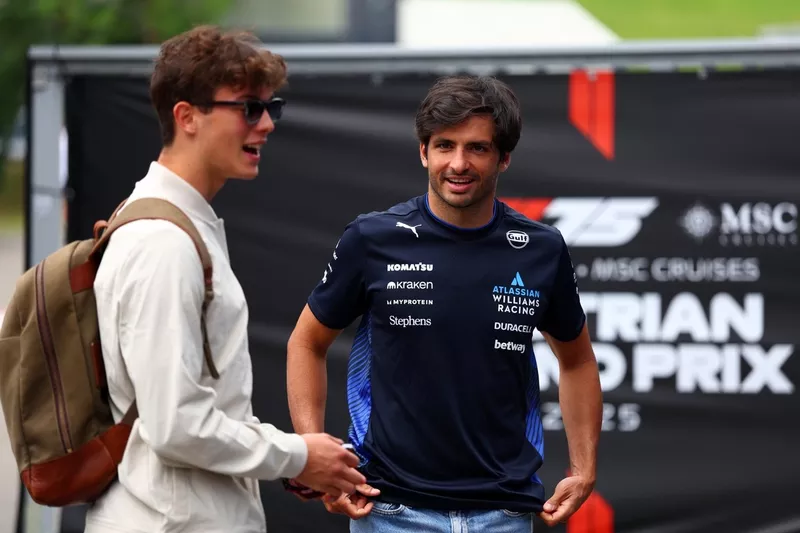 Oliver Bearman, Haas F1 Team, Carlos Sainz, Williams