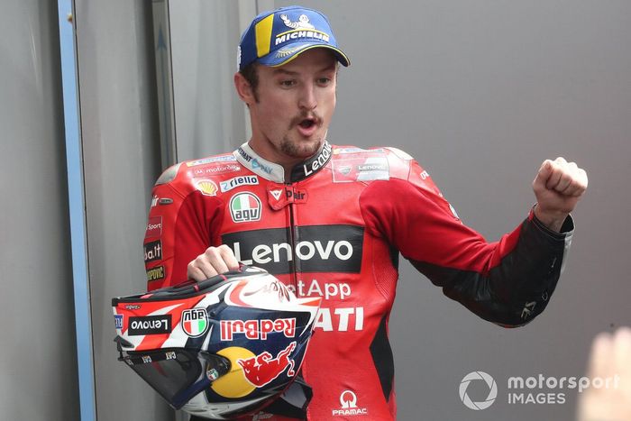 Il vincitore della gara Jack Miller, Ducati Team