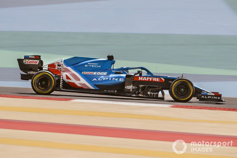 Fernando Alonso, Alpine A521 