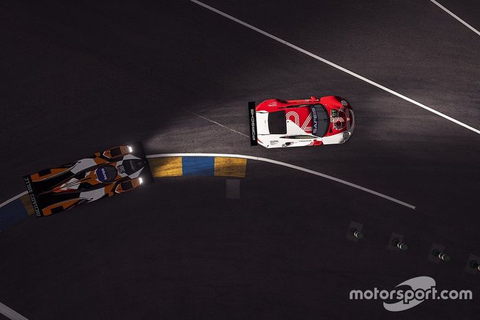 #91 Porsche Esports Team Porsche 911 RSR: André Lotterer, Neel Jani, Mitchell Dejong, Martti Pietila