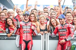 Francesco Bagnaia, Equipo Ducati, Enea Bastianini, Equipo Ducati