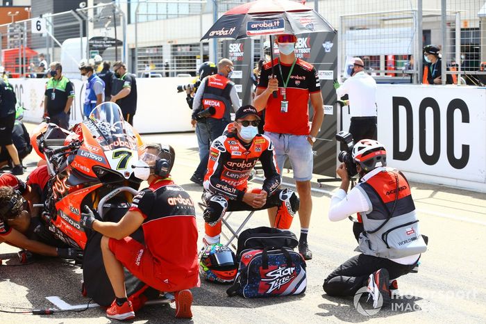 Chaz Davies, Arubait Racing Ducati, Leon Camier, Barni Racing Team