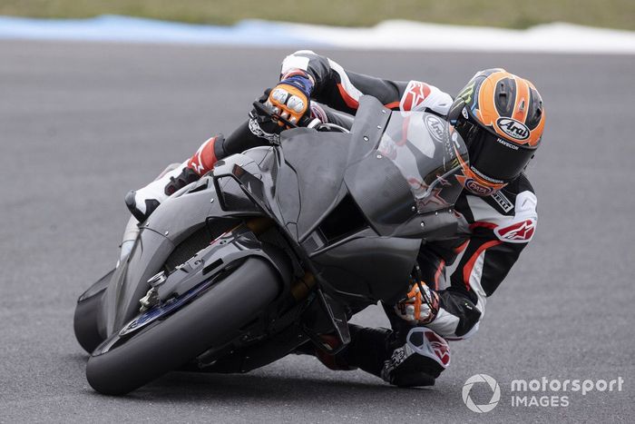 Michael van Der Mark, BMW Motorrad WorldSBK Team, Testing the BMWS1000RR with fairing wings