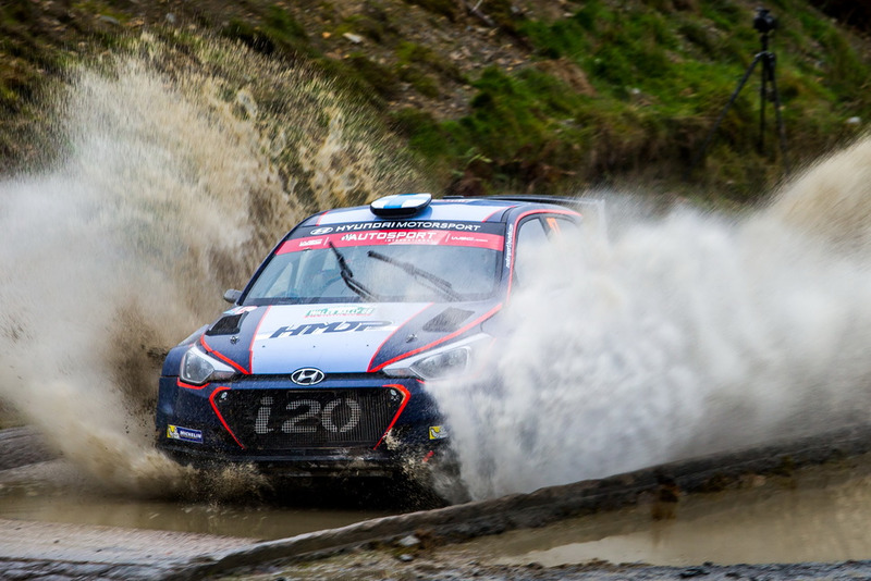 Jari Pekka Huttunen, Antti Juhani Linnaketo, Hyundai Motorsport Hyundai i20 R5 Fabien Dufour