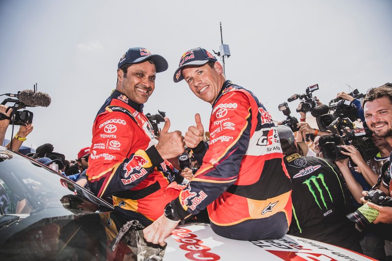 #301 Toyota Gazoo Racing Toyota Hilux: Нассер Аль- Аттія, Маттьйо Бомель