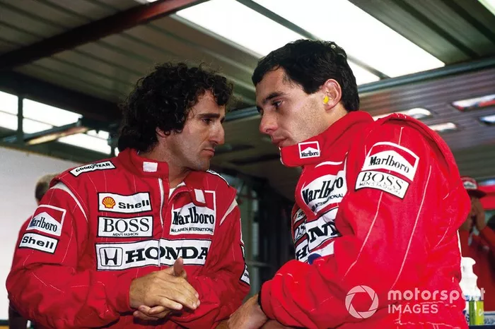 20. GP de Bélgica 1988: Ayrton Senna y Alain Prost (McLaren)