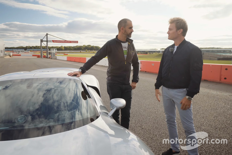 Nico Rosberg drives a Porsche 918 Spyder