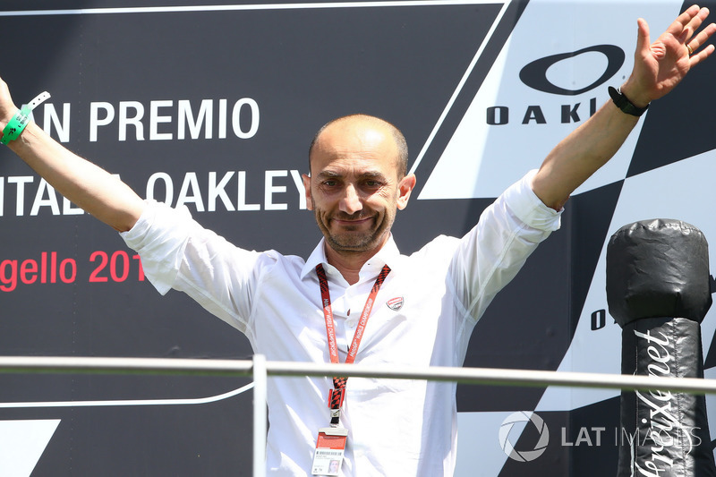 Podium: Claudio Domenicali, Ducati