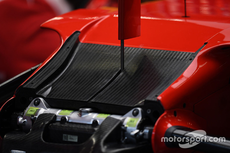 Ferrari SF70H chassis detail