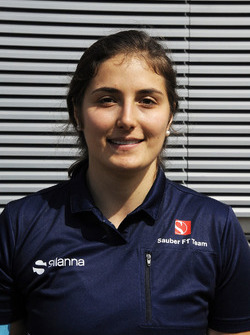 Tatiana Calderon, Sauber Test Driver