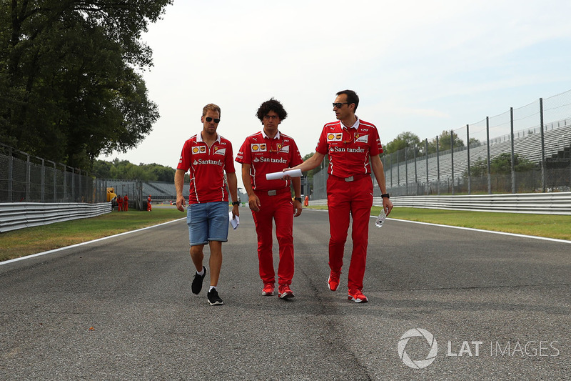Себастьян Феттель, Ferrari, гоночний інженер Ferrari РІккардо Адамі