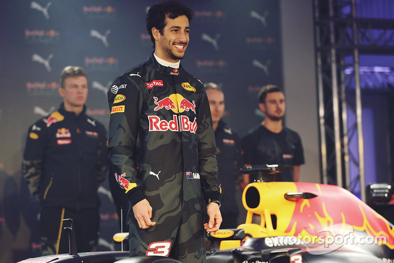 Daniel Ricciardo, Red Bull Racing con el RB12