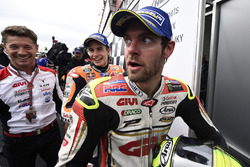 Il vincitore della gara Cal Crutchlow, Team LCR Honda