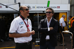 Bruno Michel bersama Alejandro Agag - CEO, Formula E
