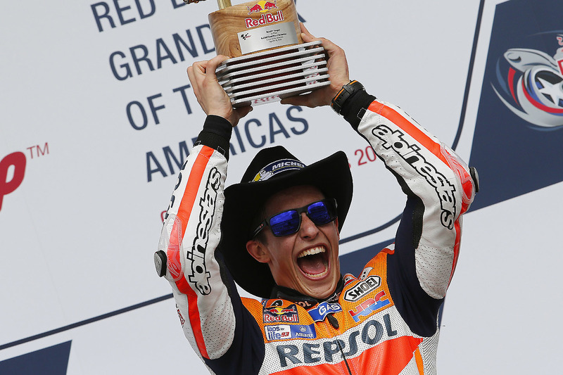 El ganador de la carrera, Marc Marquez, Repsol Honda Team