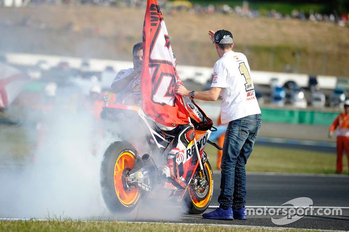 Marc Marquez ganador de la carrera, Repsol Honda Team