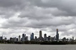 Skyline von Melbourne