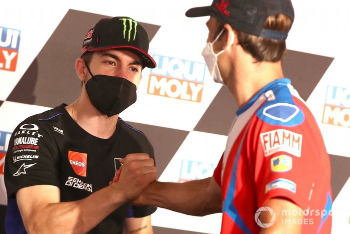 Maverick Viñales, Yamaha Factory Racing, Johann Zarco, Pramac Racing 