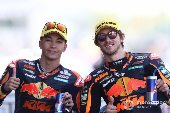 Raul Fernandez, Red Bull KTM Ajo, Remy Gardner, Red Bull KTM Ajo