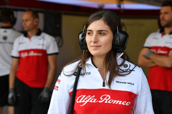 Tatiana Calderon, Sauber Test Driver