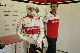 Tatiana Calderon, Sauber C37 testcoureur