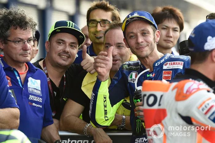 Valentino Rossi, Yamaha Factory Racing segundo clasificación