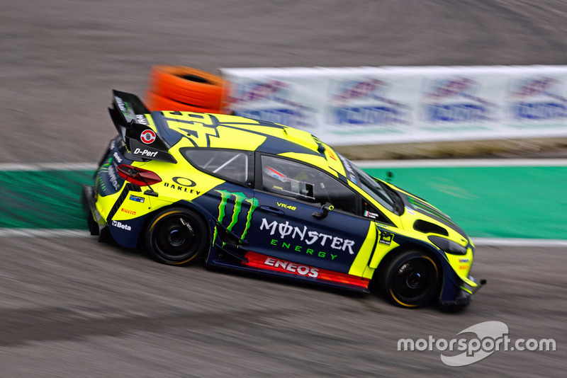 Valentino Rossi, Carlo Cassina, Ford Fiesta