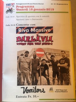 Presentazione festa dei 25 anni del