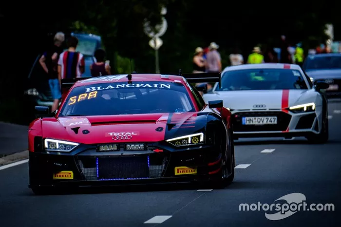 #80 Audi Sport R8 LMS CUP Audi R8 LMS GT3 2019: Andrew Haryanto, Sun Jingzu, Jeffrey Lee, Yasser Shahin