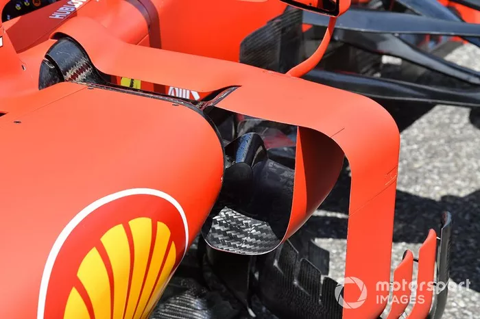 Ferrari SF90: Luftleitbleche
