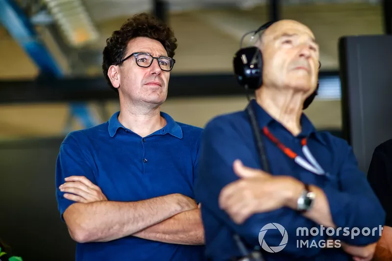 Mattia Binotto, directeur général et directeur de la technologie, Stake F1 Team KICK Sauber 