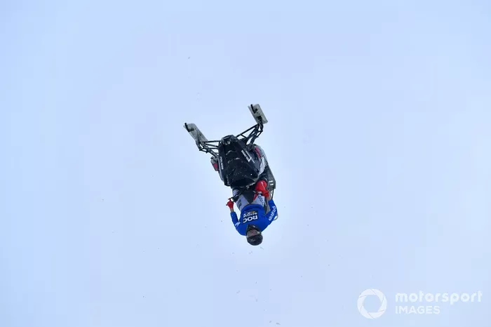Espectáculo en la nieve antes de la Race of Champions
