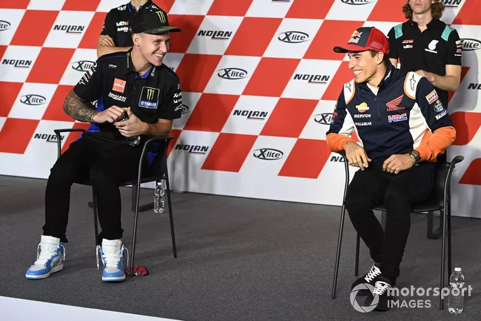 Fabio Quartararo, Yamaha Factory Racing, Marc Márquez, Repsol Honda Team