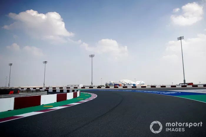 Vista general del circuito de Losail