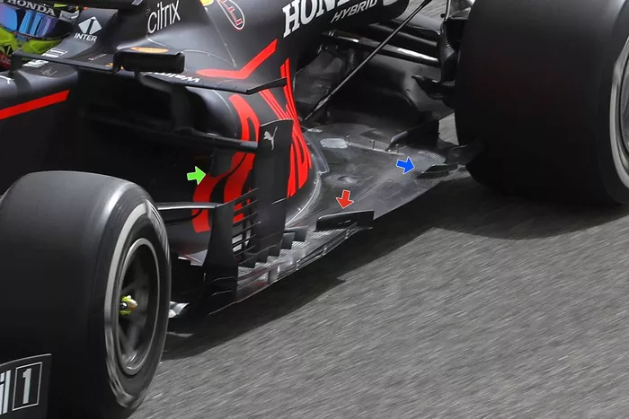 Detalle del Red Bull Racing RB16B  