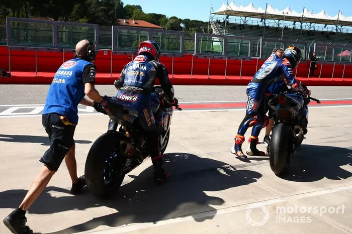 Alex Lowes, Pata Yamaha, Michael van der Mark, Pata Yamaha