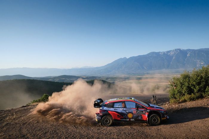 Ott Tanak, Martin Jarveoja, Hyundai World Rally Team Hyundai i20 N Rally1