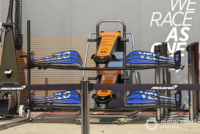 Alerones del McLaren MCL35