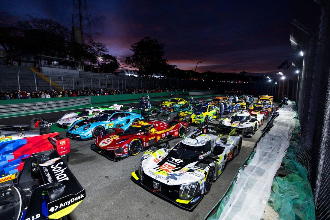 #94 Peugeot Totalenergies Peugeot 9X8: Loic Duval, Malthe Jakobsen, #50 Ferrari AF Corse Ferrari 499P: Antonio Fuoco, Miguel Molina, Nicklas Nielsen