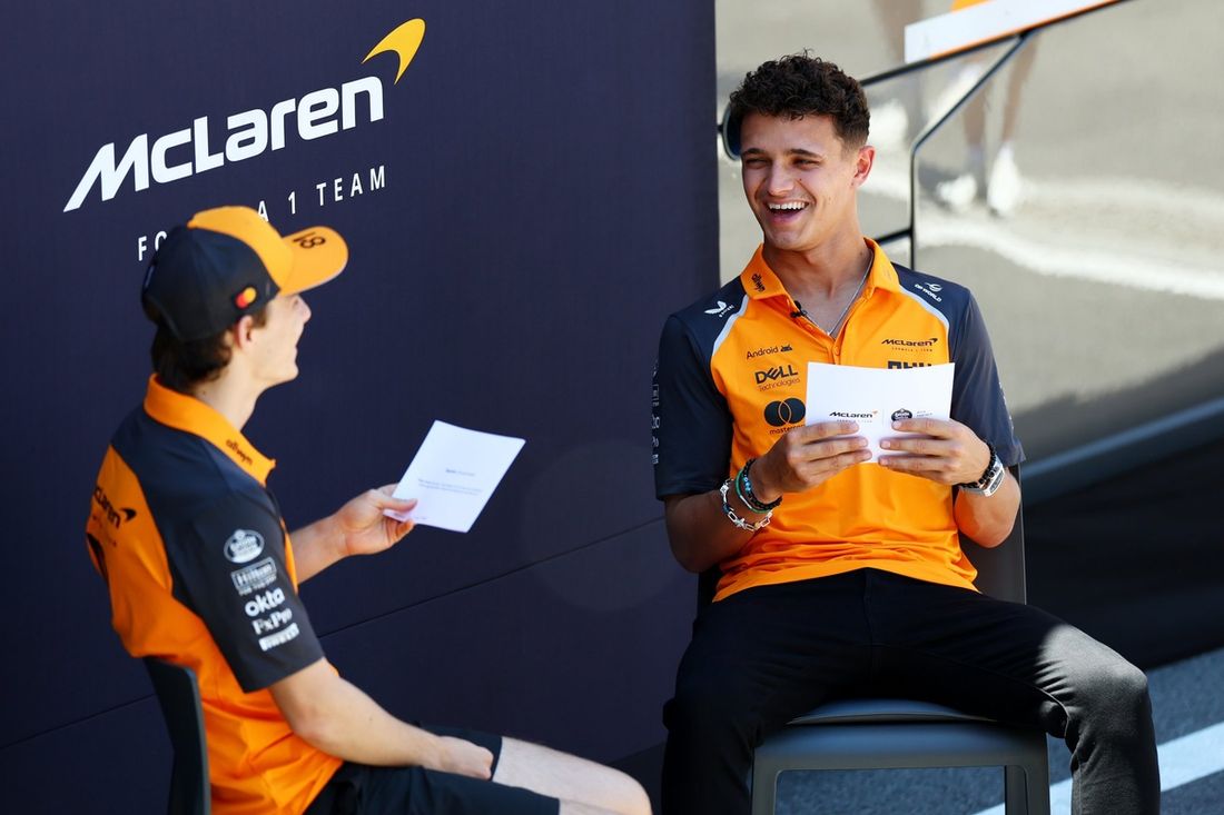 Lando Norris, McLaren, Oscar Piastri, McLaren
