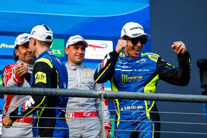 #46 Team WRT BMW M4 LMGT3 : Ahmad Al Harthy, Valentino Rossi, Kelvin Van Der Linde