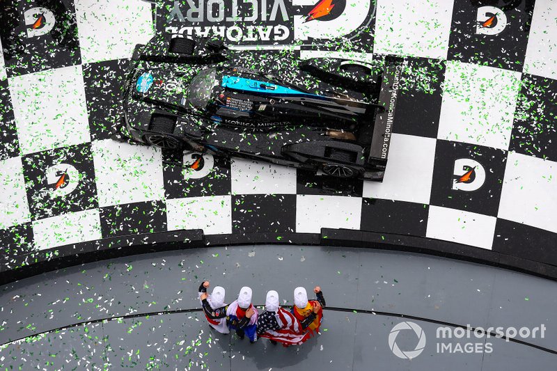#10 Konica Minolta Cadillac DPi: Ренгер ван дер Занде, Джордан Тейлор, Фернандо Алонсо, Камуі Кобаясі