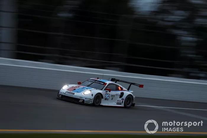 #912 Porsche GT Team Porsche 911 RSR, GTLM: Mathieu Jaminet, Earl Bamber, Laurens Vanthoor