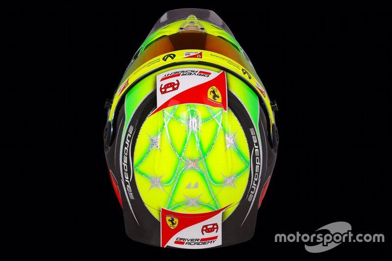 Helmet of Mick Schumacher, Prema Racing
