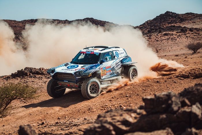 #217 X-Raid Mini JCW Team Mini: Denis Krotov, Konstantin Zhiltsov