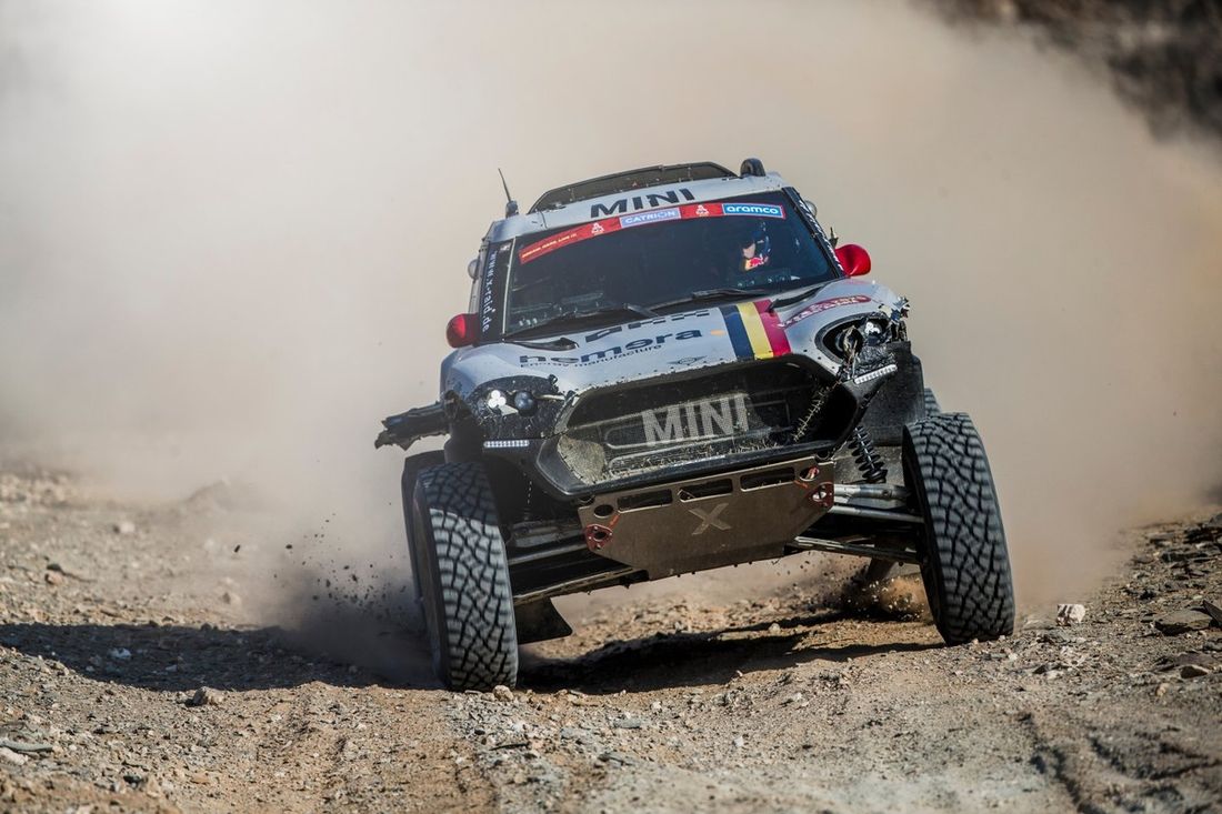 #222 X-Raid Mini JCW Team Mini: Guillaume De Mevius, Mathieu Baumel