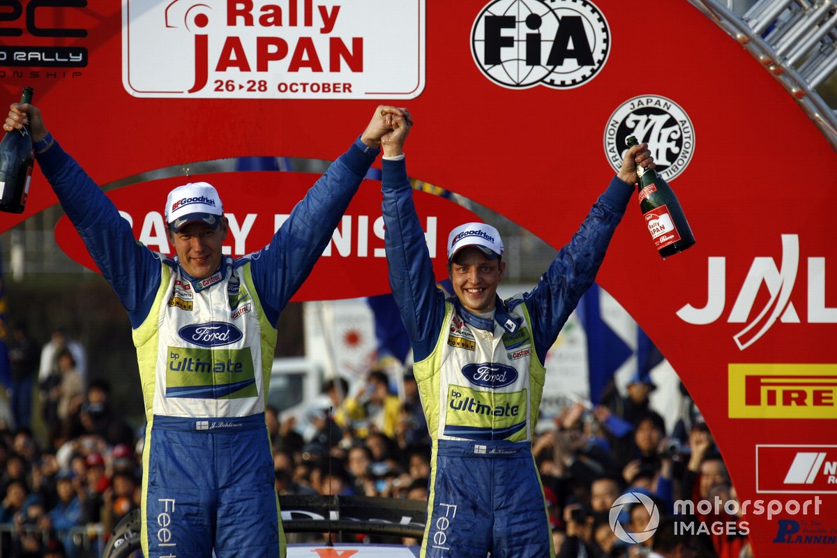 Hirvonen (together with co-driver Jarmo Lehtinen after winning the 2007 Rally Japan) became an established frontrunner with knowledge gleaned from Gronholm